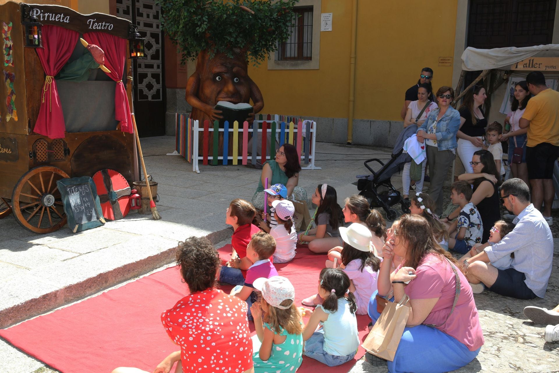 El Mercado Barroco de La Granja, en imágenes