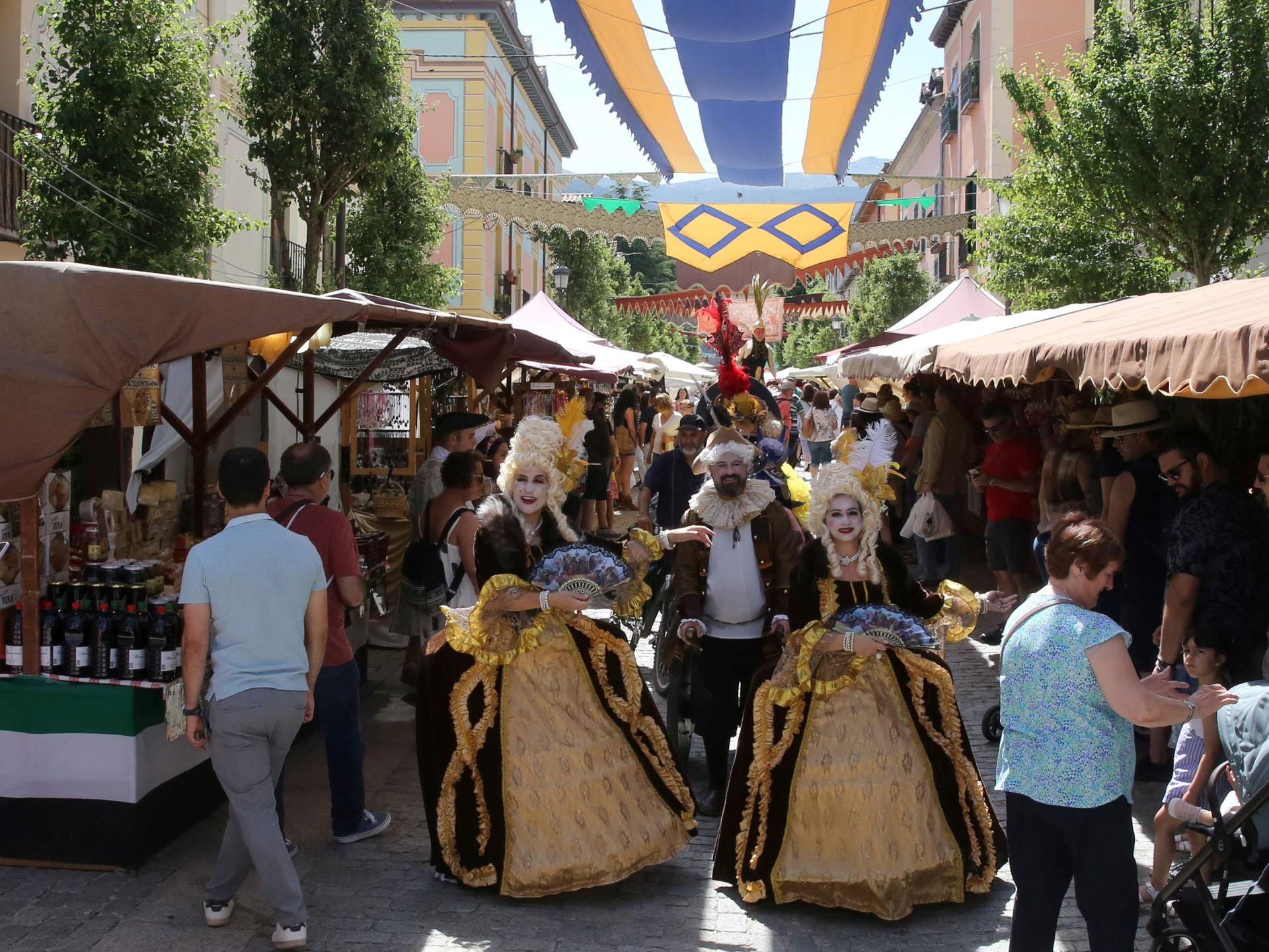 El Mercado Barroco de La Granja, en imágenes