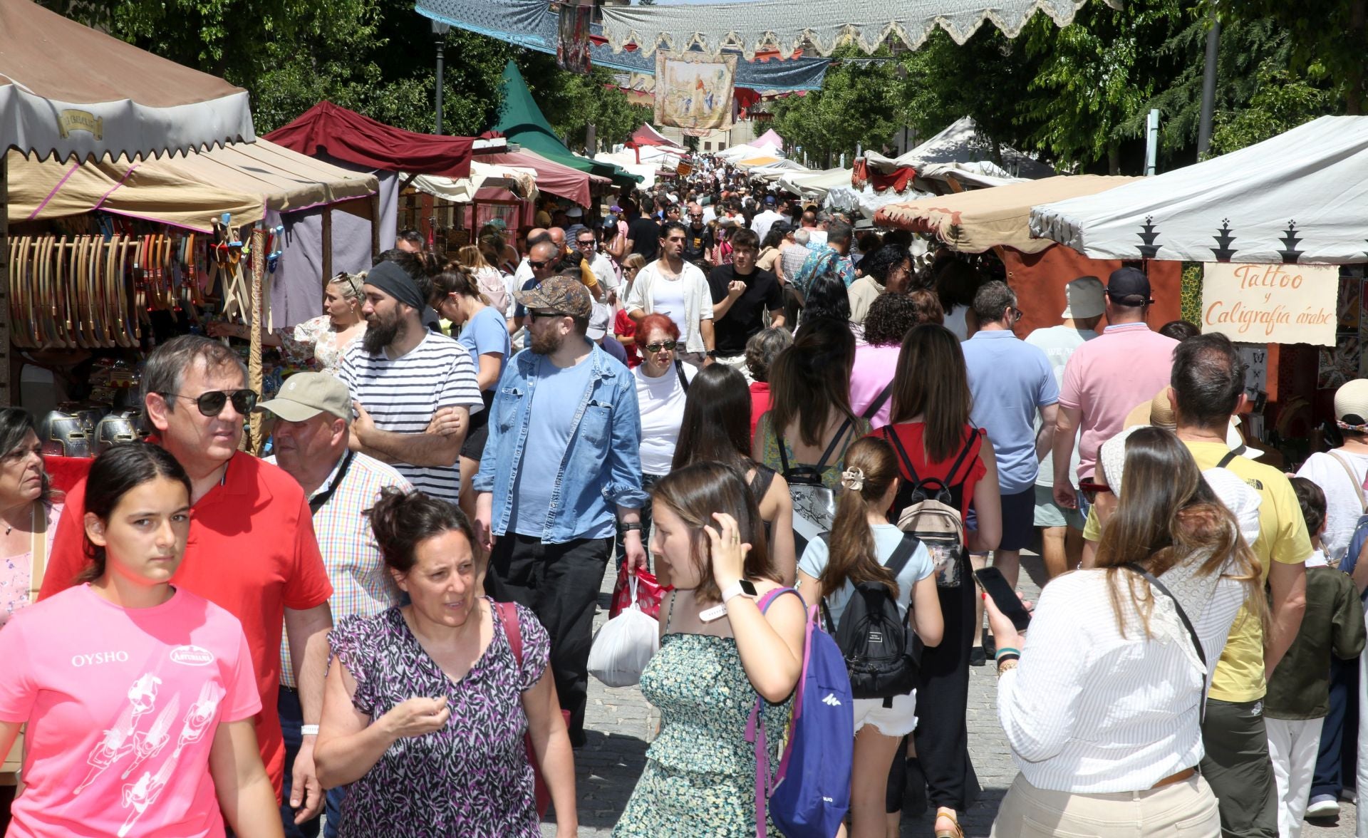 El Mercado Barroco de La Granja, en imágenes
