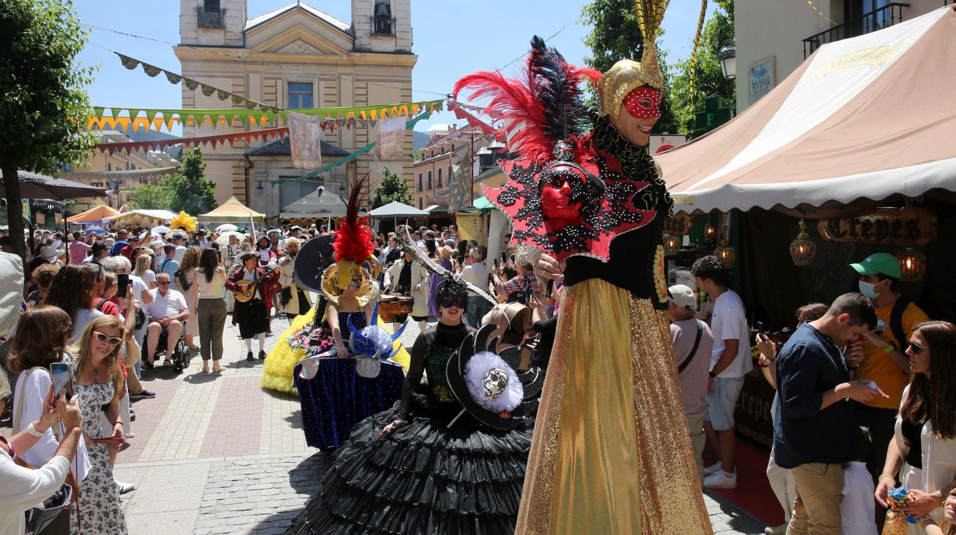El Mercado Barroco de La Granja, en imágenes