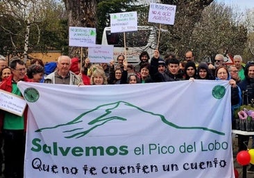 Salvemos el Pico del Lobo habla de «atentado» y la empresa amenaza con denunciarla