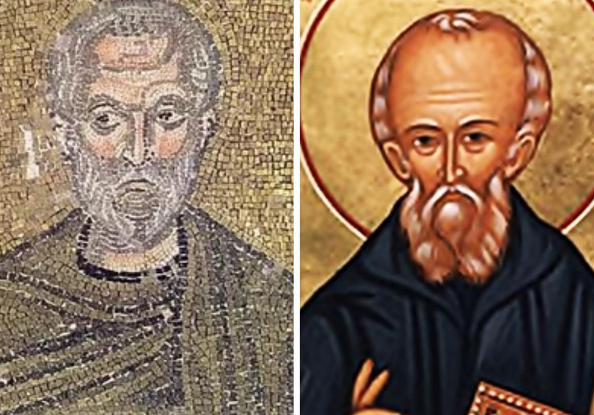 San Efrén de Siria y San Columba de Iona.
