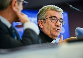 Intervención de Luis Argüello en un evento, en imagen de archivo.