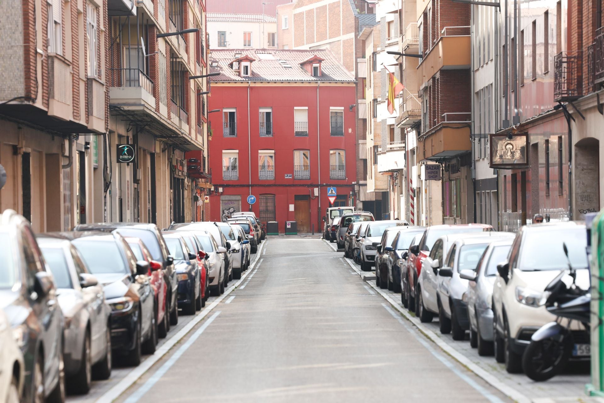 Las fotos del cierre al tráfico de la calle Gamazo, Muro y parte de Estación