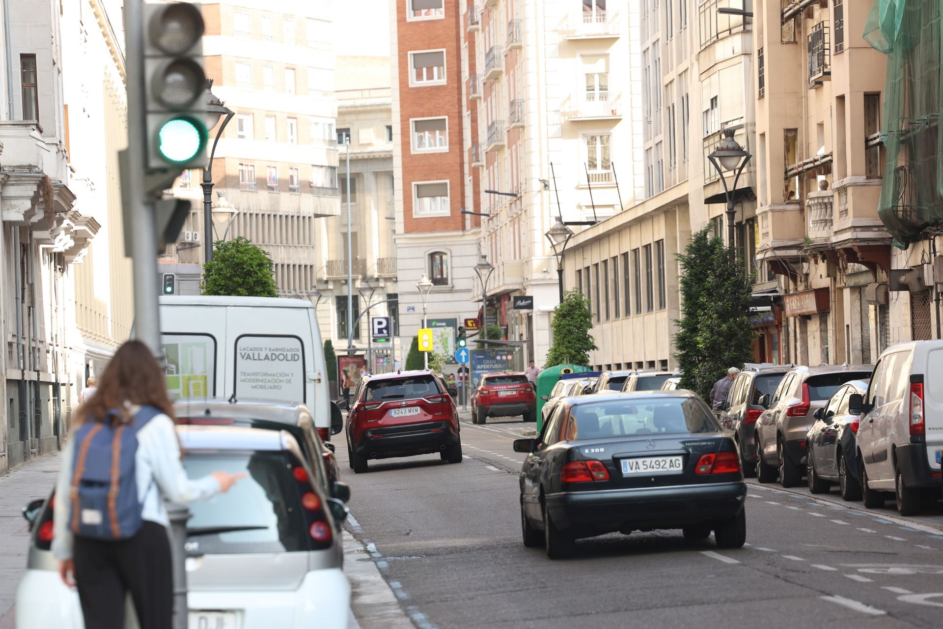 Las fotos del cierre al tráfico de la calle Gamazo, Muro y parte de Estación
