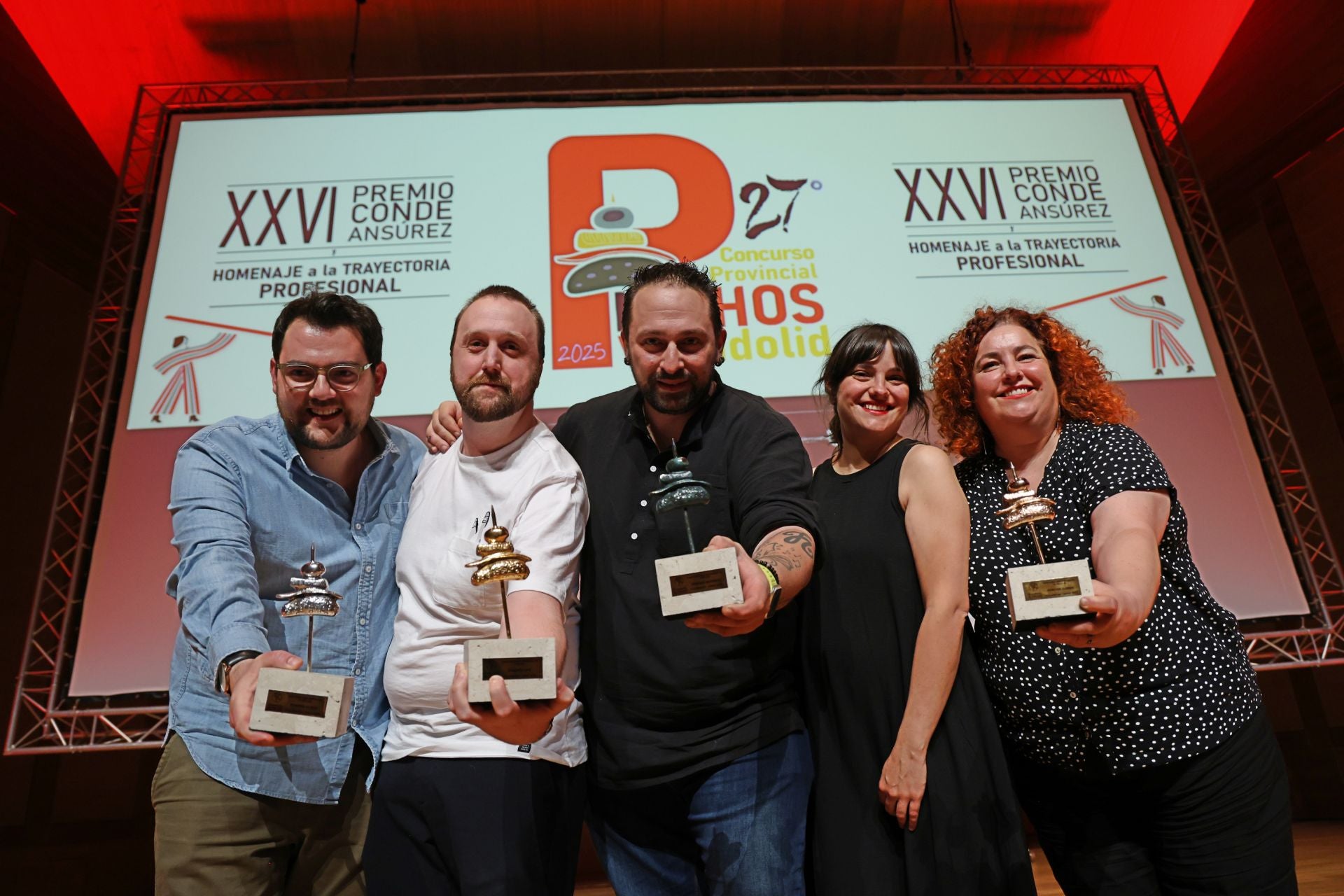 Las imágenes de los ganadores del Concurso Provincial de Pinchos en Valladolid