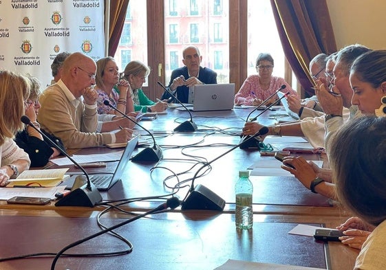 Reunión del Consejo Rector de la Fundación Municipal de Cultura.