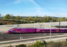 El Avlo que ya no para en la estación de Sanabria Alta Velocidadd.