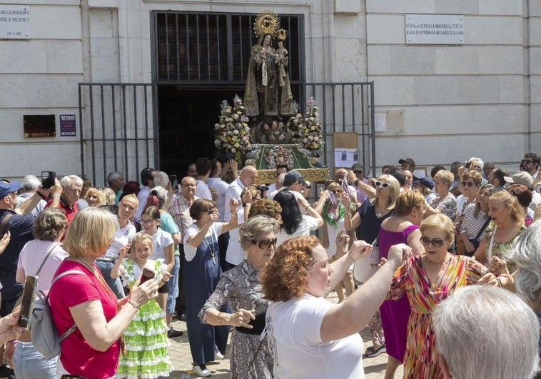 Romería de la Campiña del Carmen en Valladolid.