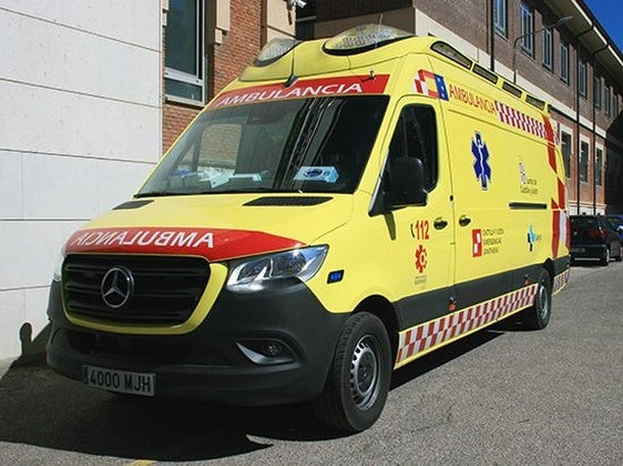 Unidad Medicalizada de Emergencias de Sacyl, en imagen de archivo.