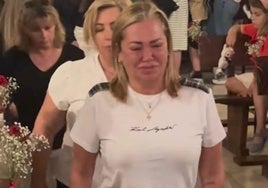 Belén Esteban no pudo evitar las lágrimas.