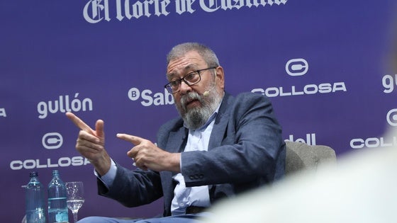 Cándido Méndez durante su participación en el Foro Económico de El Norte.
