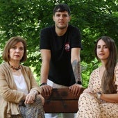 María Ángeles Sobaler, Elizabet Arija y Iván Rodríguez.