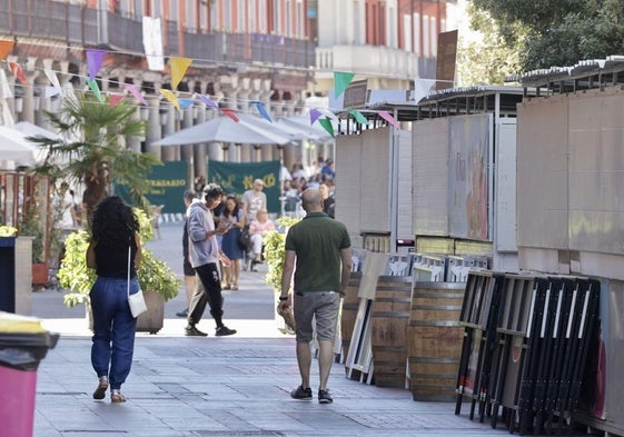 Casetas de la Feria de Día, el año pasado en Fuente Dorada.