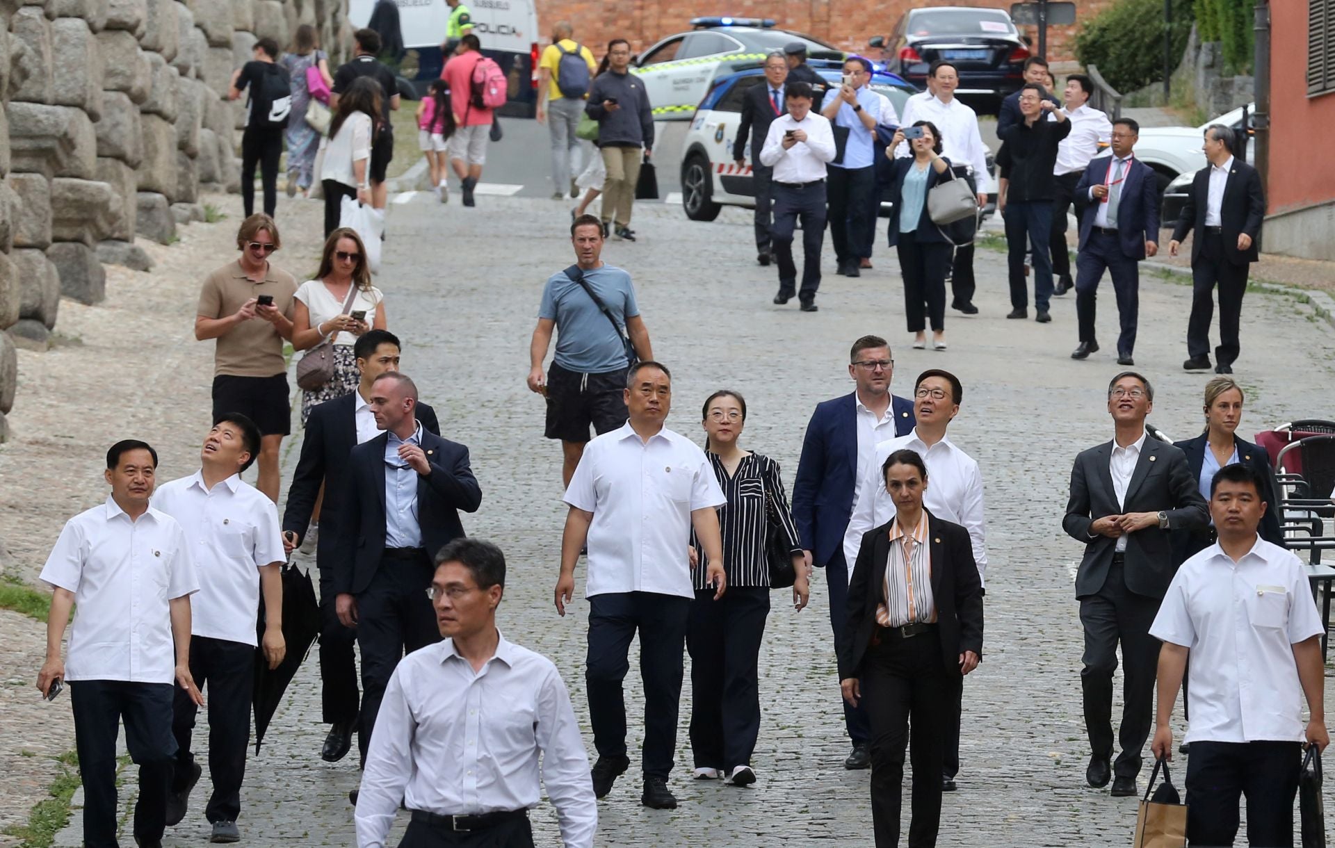 Fotos de la visita del vicepresidente de China a Segovia