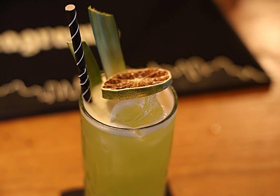 La 'Piñita' de Boecillo, recién elaborada en el Chiringuito La Olma