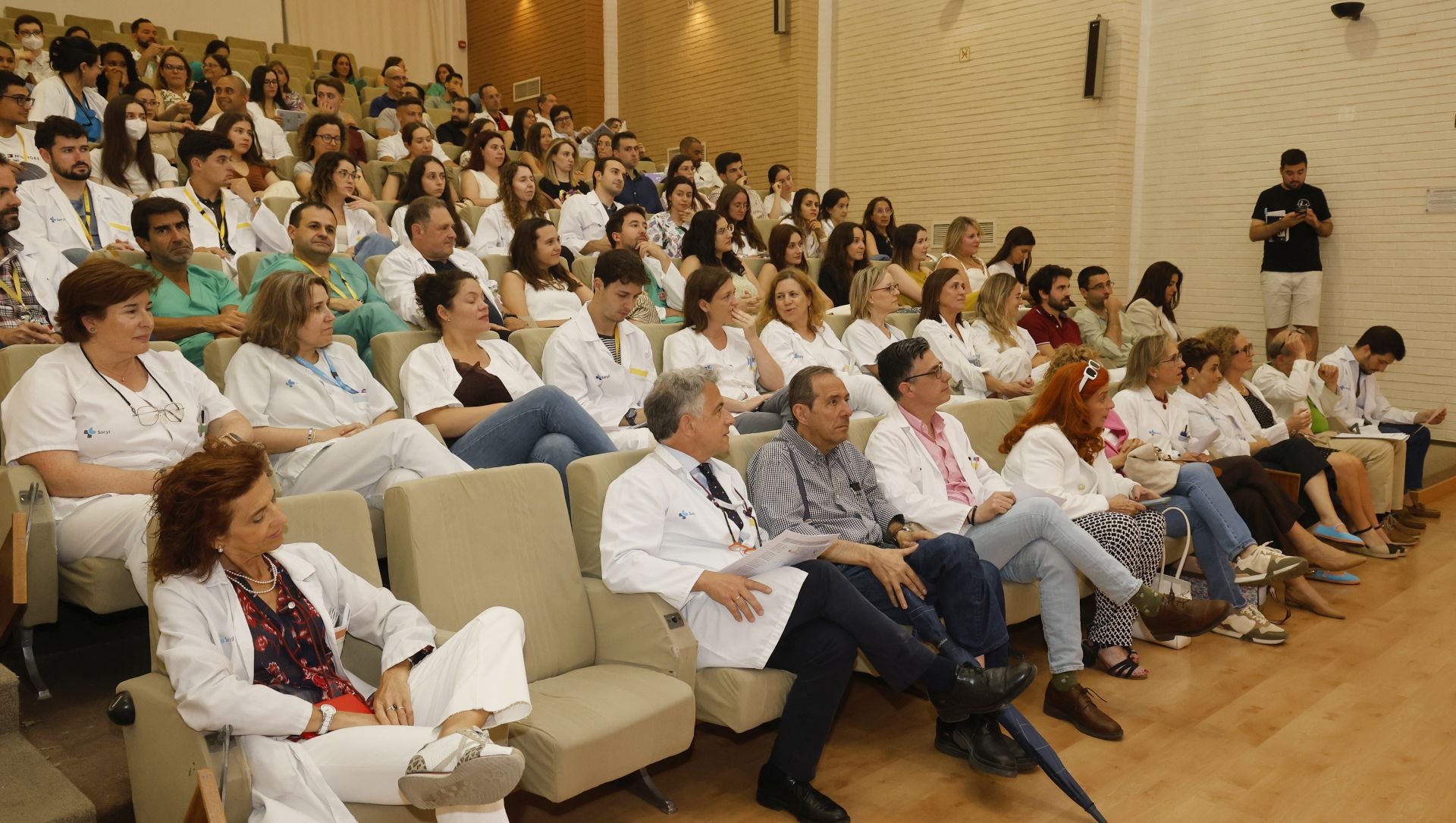 Los residentes cruzan sus caminos en el hospital de Palencia