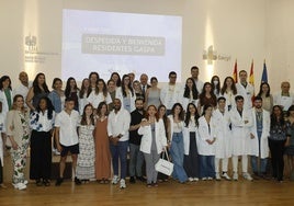Los residentes cruzan sus caminos en el hospital de Palencia
