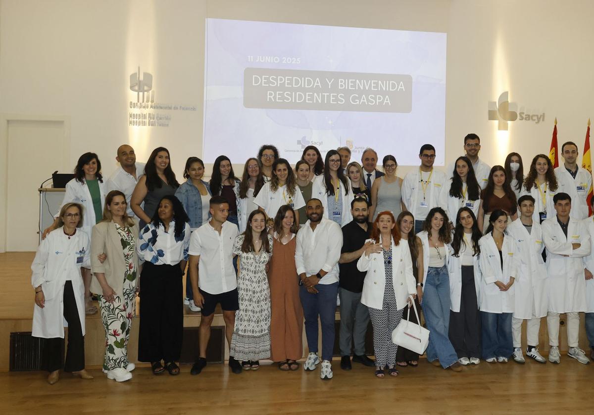 Los residentes cruzan sus caminos en el hospital de Palencia