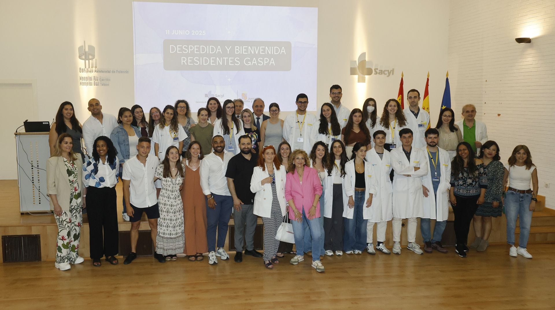 Los residentes cruzan sus caminos en el hospital de Palencia