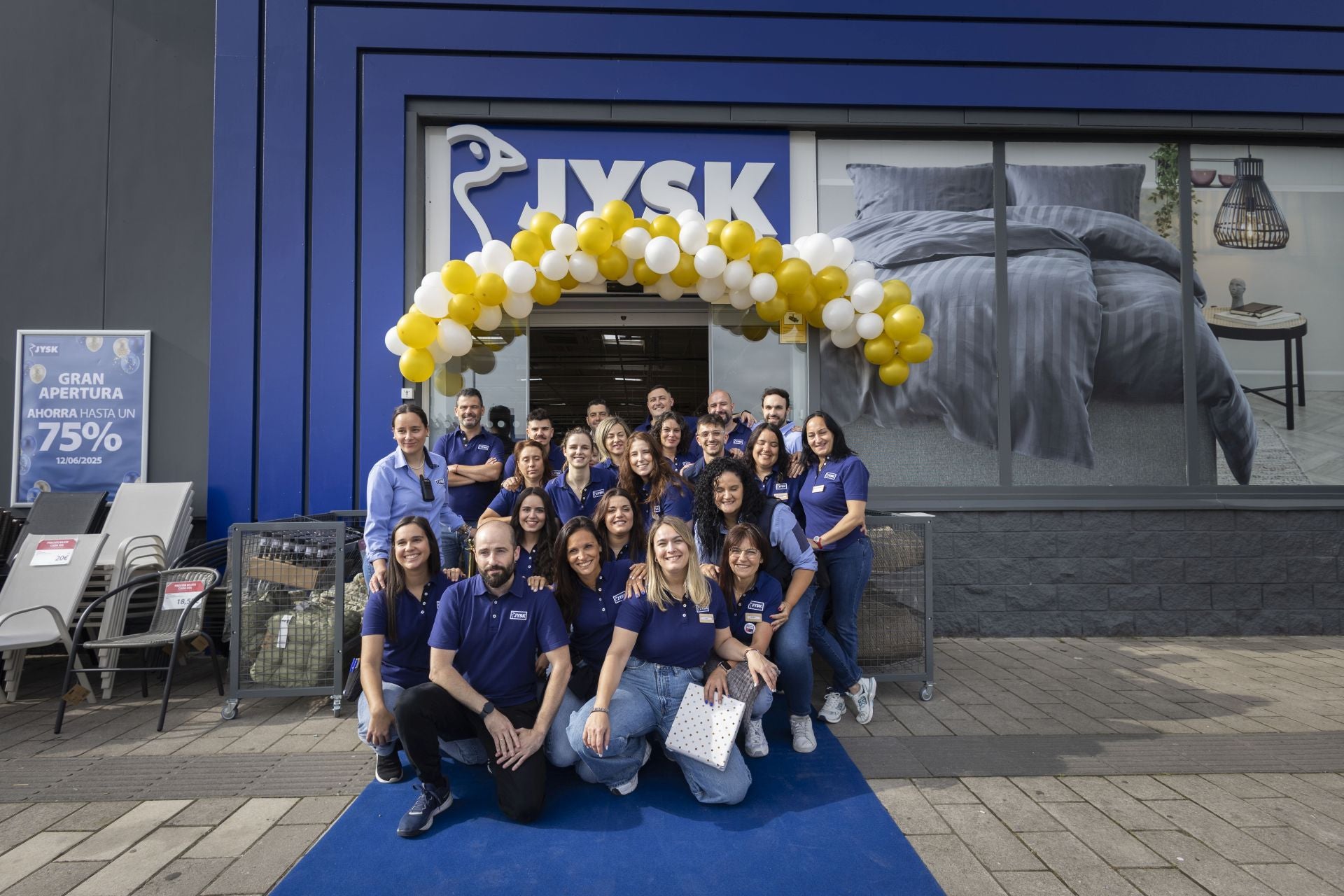 Las fotos de la inauguración de la tienda de la cadena Jysk en Valladolid