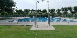 Piscinas municipales de Viana de Cega, en una imagen de archivo.