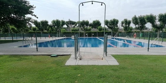 Piscinas municipales de Viana de Cega, en una imagen de archivo.