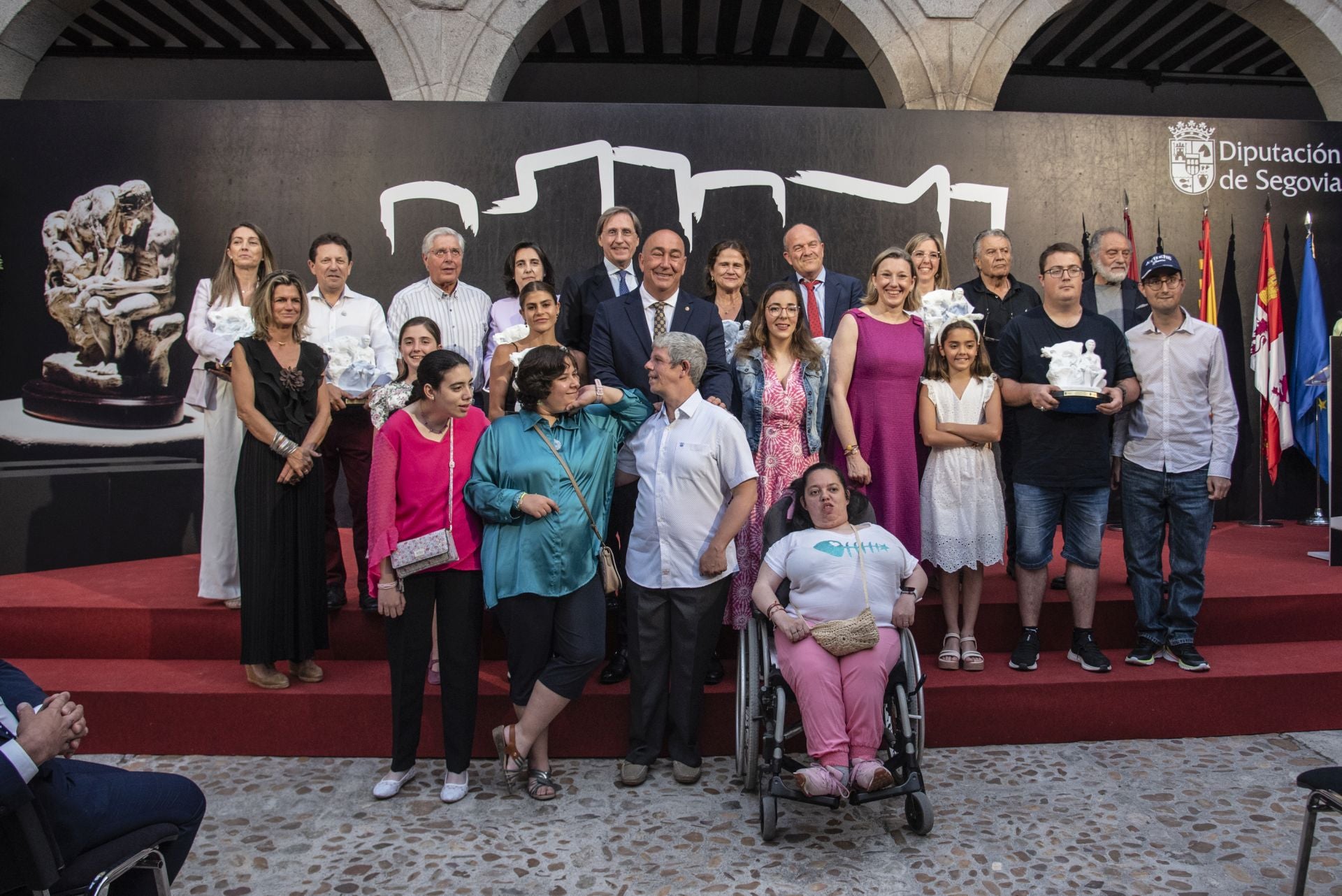Fotos de la entrega de los Premios Diputación de Segovia