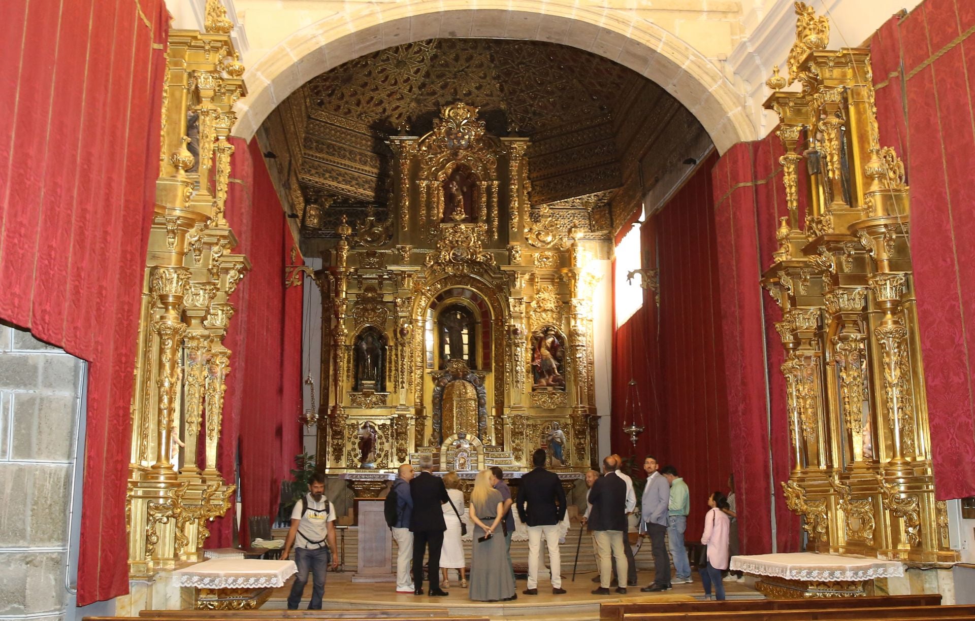 La visita a San Antonio el Real, en imágenes (2 de 2)