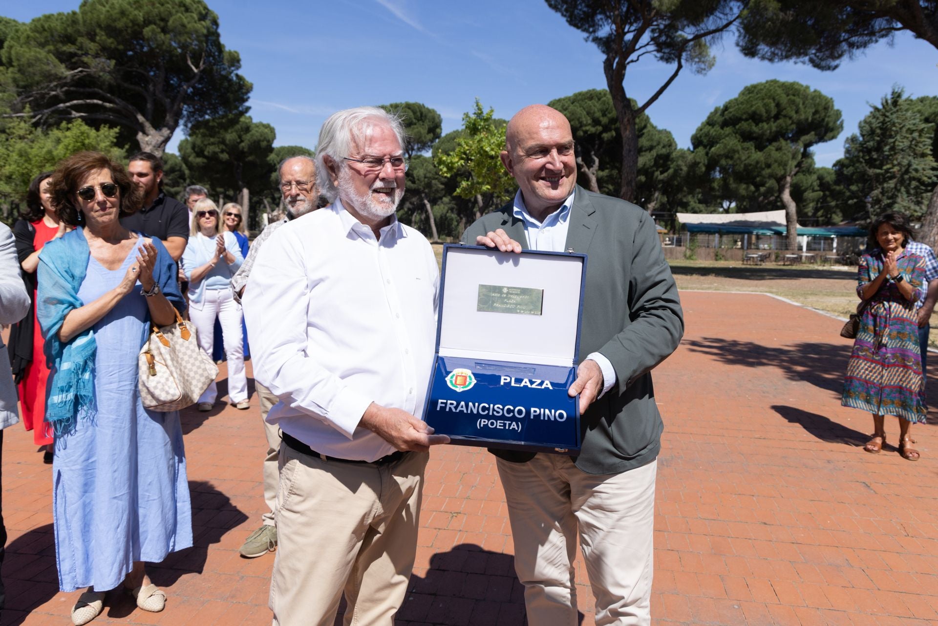 El homenaje de Valladolid a Francisco Pino, en imágenes