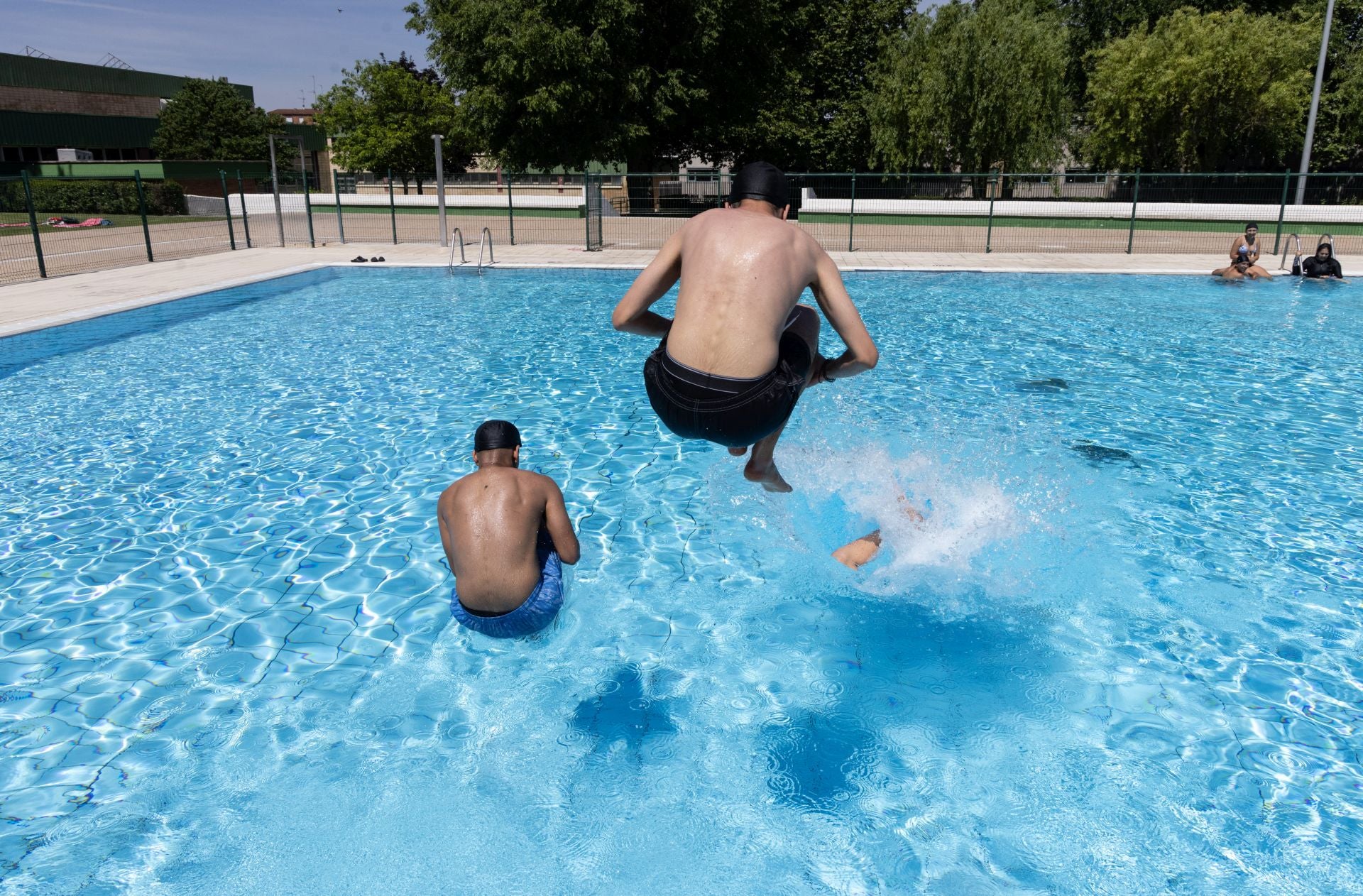 Piscina de Canterac, en Las Delicias.