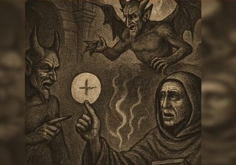 El juicio que el demonio presidió en el desaparecido convento de San Francisco