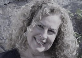 La escritora Rosa María García.
