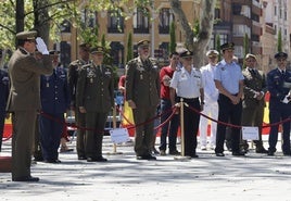 Acto del Día de la Subdelegación de Defensa en los Jardinillos.