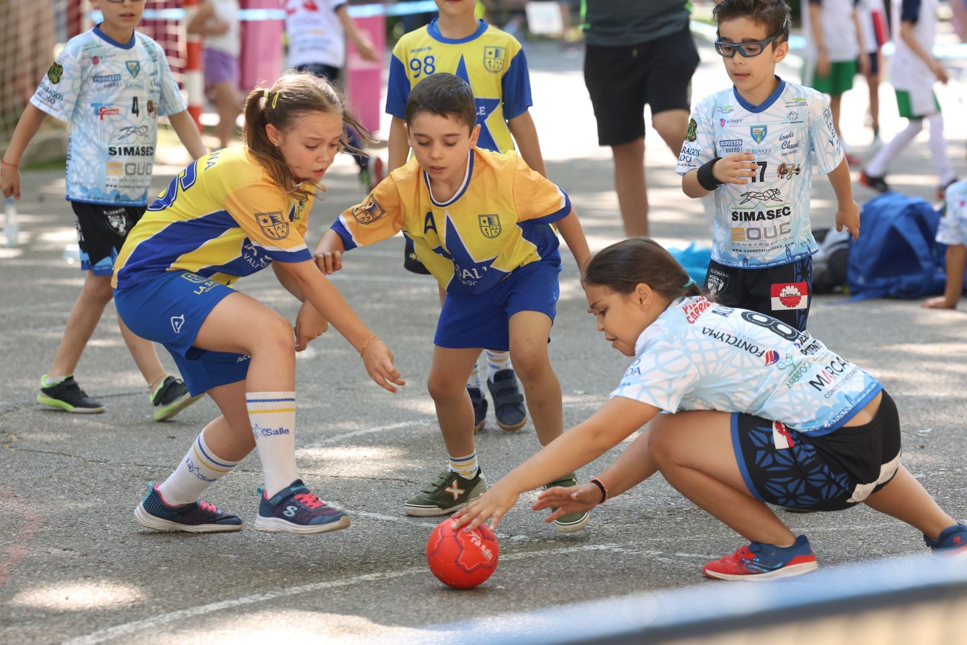 El maratón de balonmano en Valladolid, en imágenes
