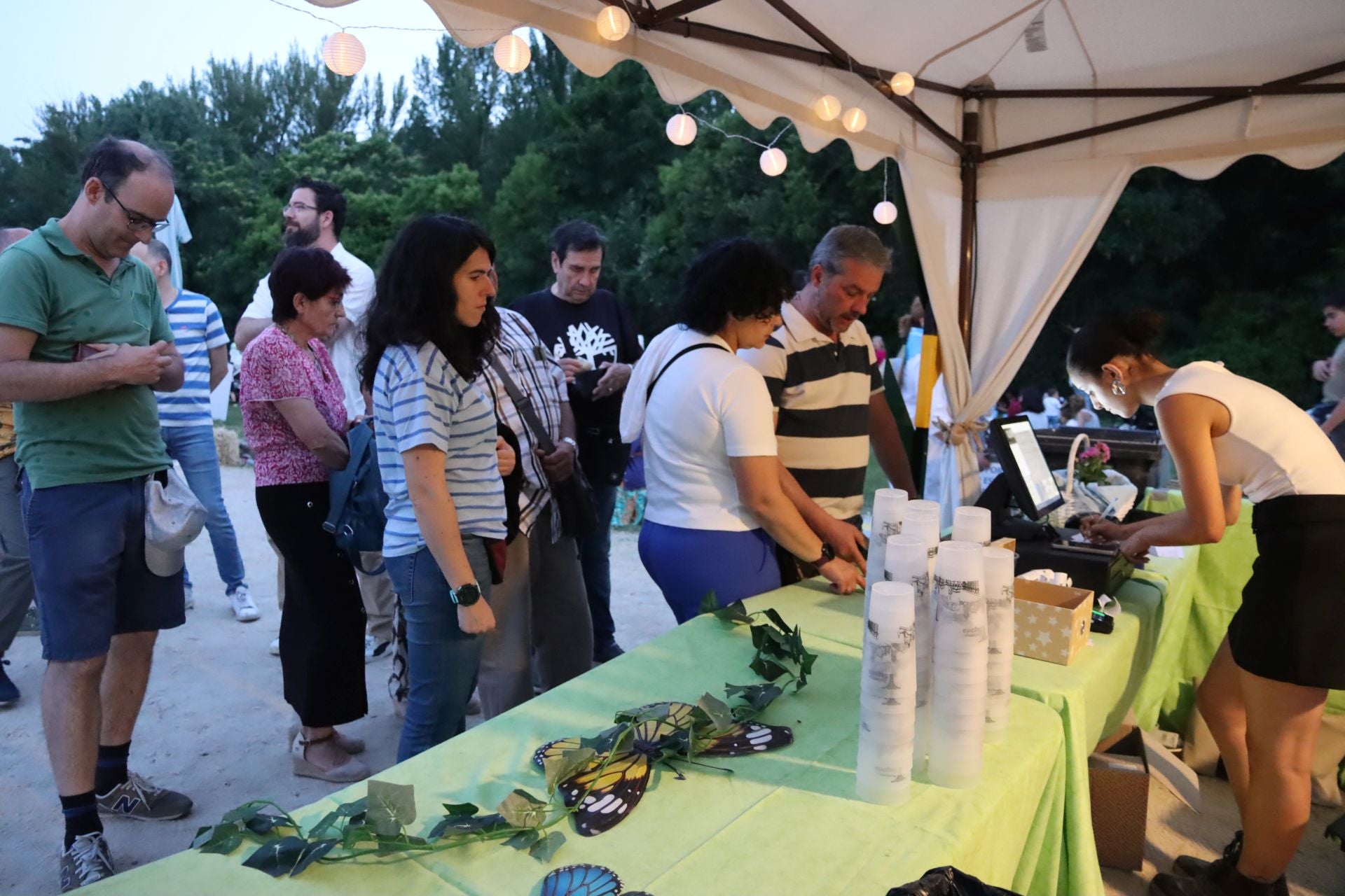 El espectáculo de drones por el Picnic Day, en imágenes