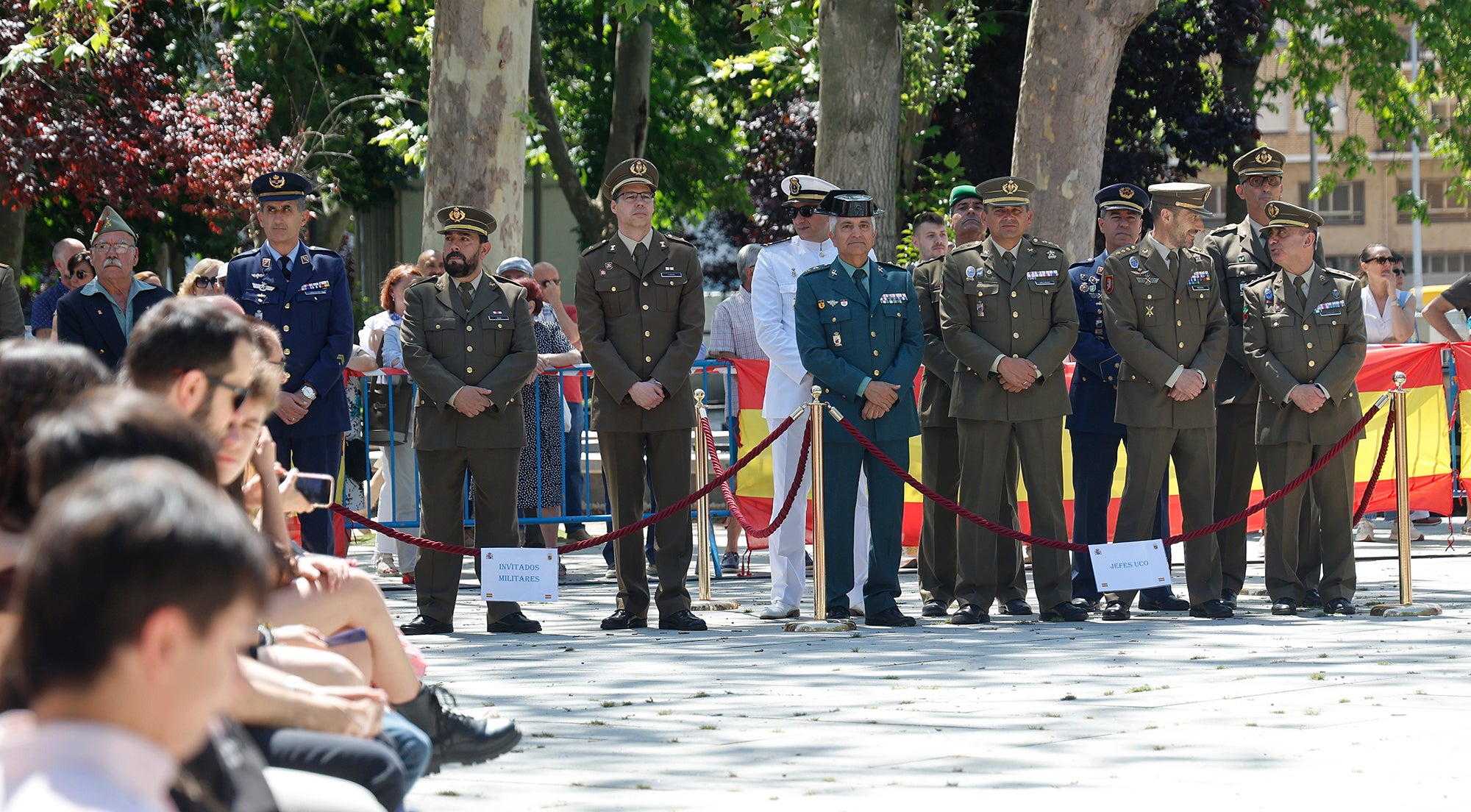 Palencia reaviva el compromiso con las Fuerzas Armadas