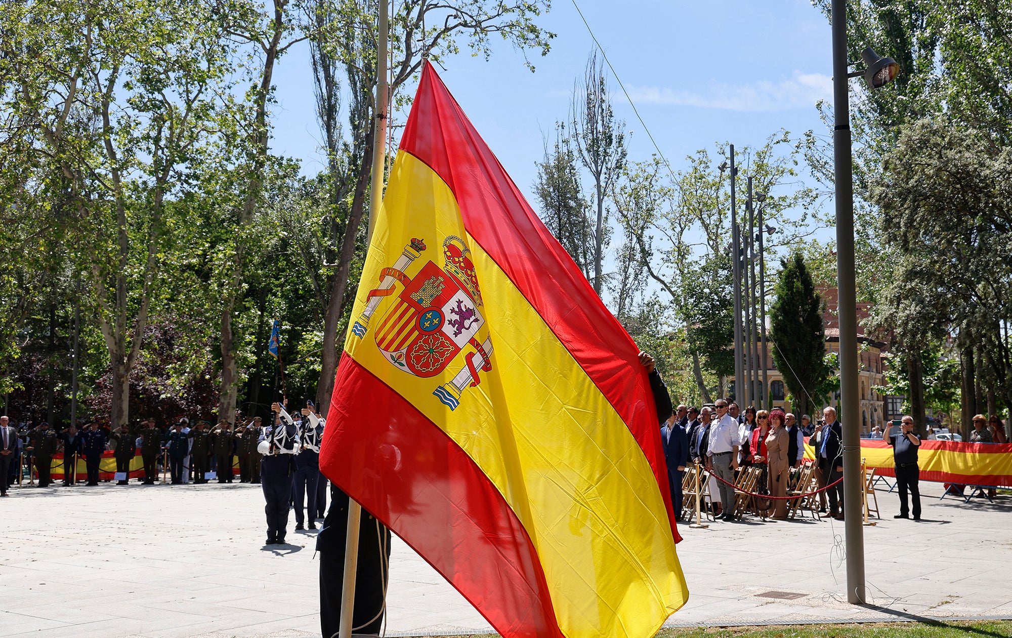 Palencia reaviva el compromiso con las Fuerzas Armadas