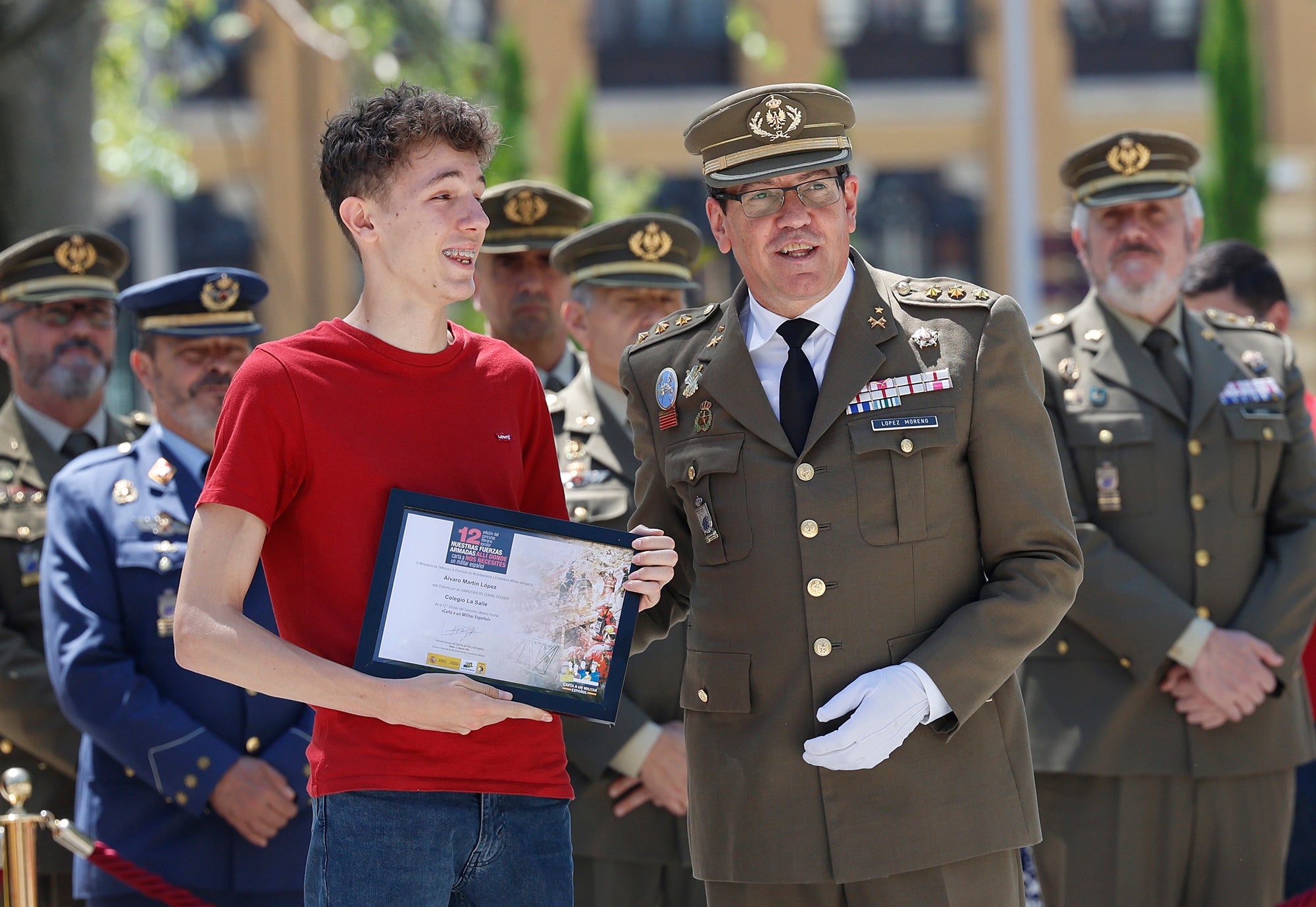 Palencia reaviva el compromiso con las Fuerzas Armadas