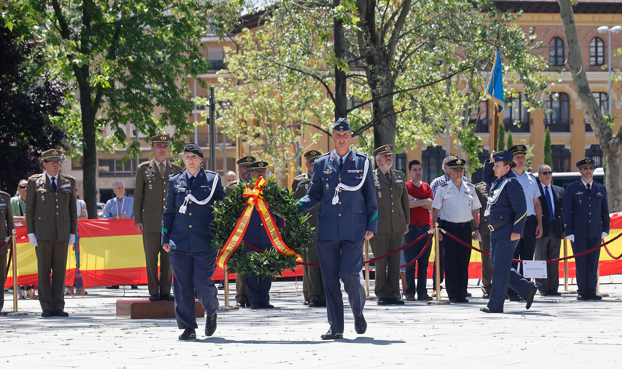 Palencia reaviva el compromiso con las Fuerzas Armadas