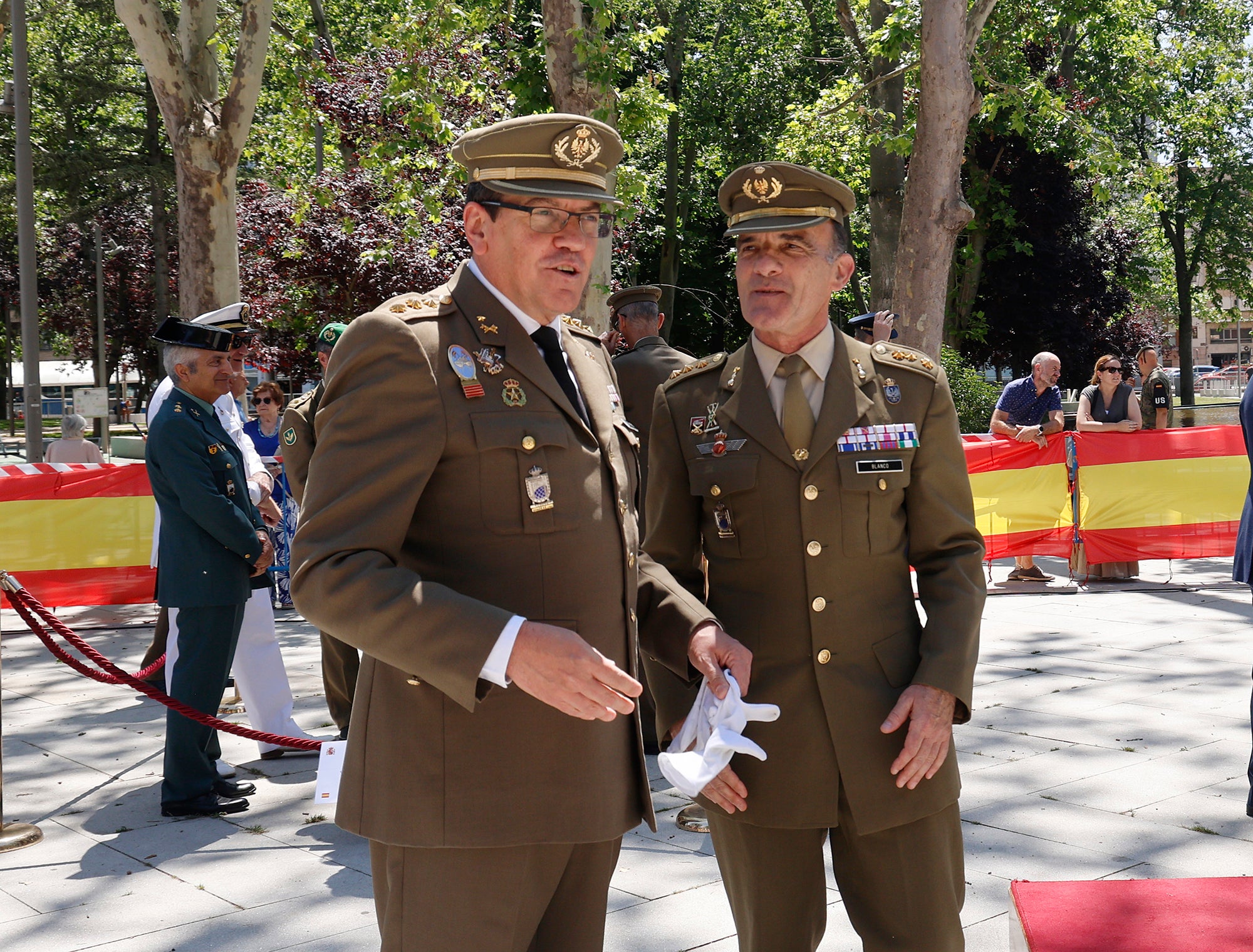 Palencia reaviva el compromiso con las Fuerzas Armadas