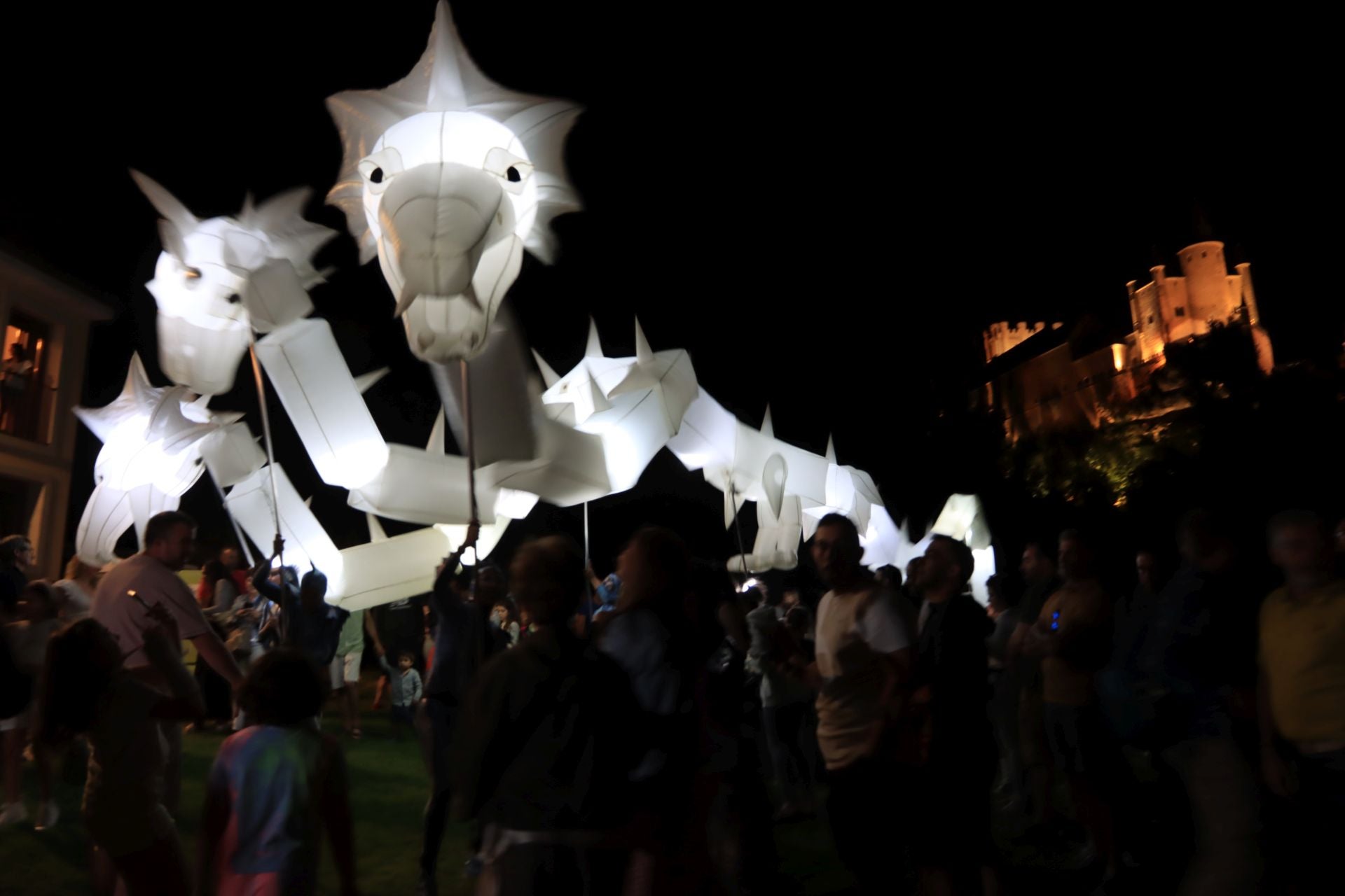El espectáculo de drones por el Picnic Day, en imágenes