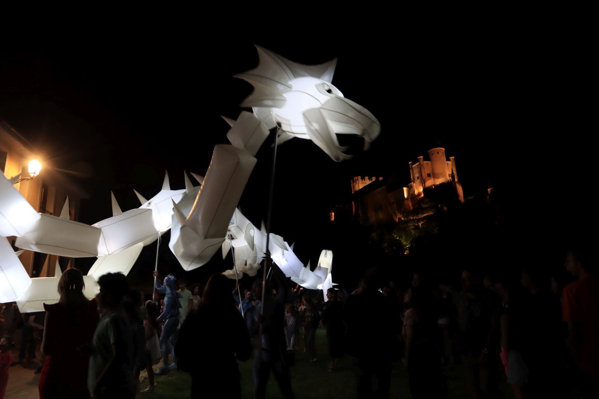 El espectáculo de drones por el Picnic Day, en imágenes