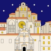 Luces, árboles y aves para realzar el Camino de Santiago