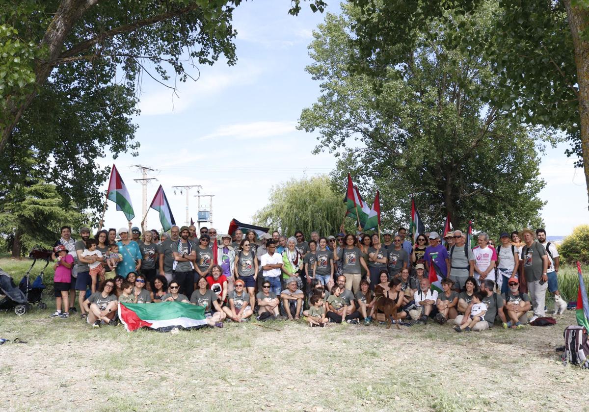 La marcha contra la masacre en Gaza, en imágenes