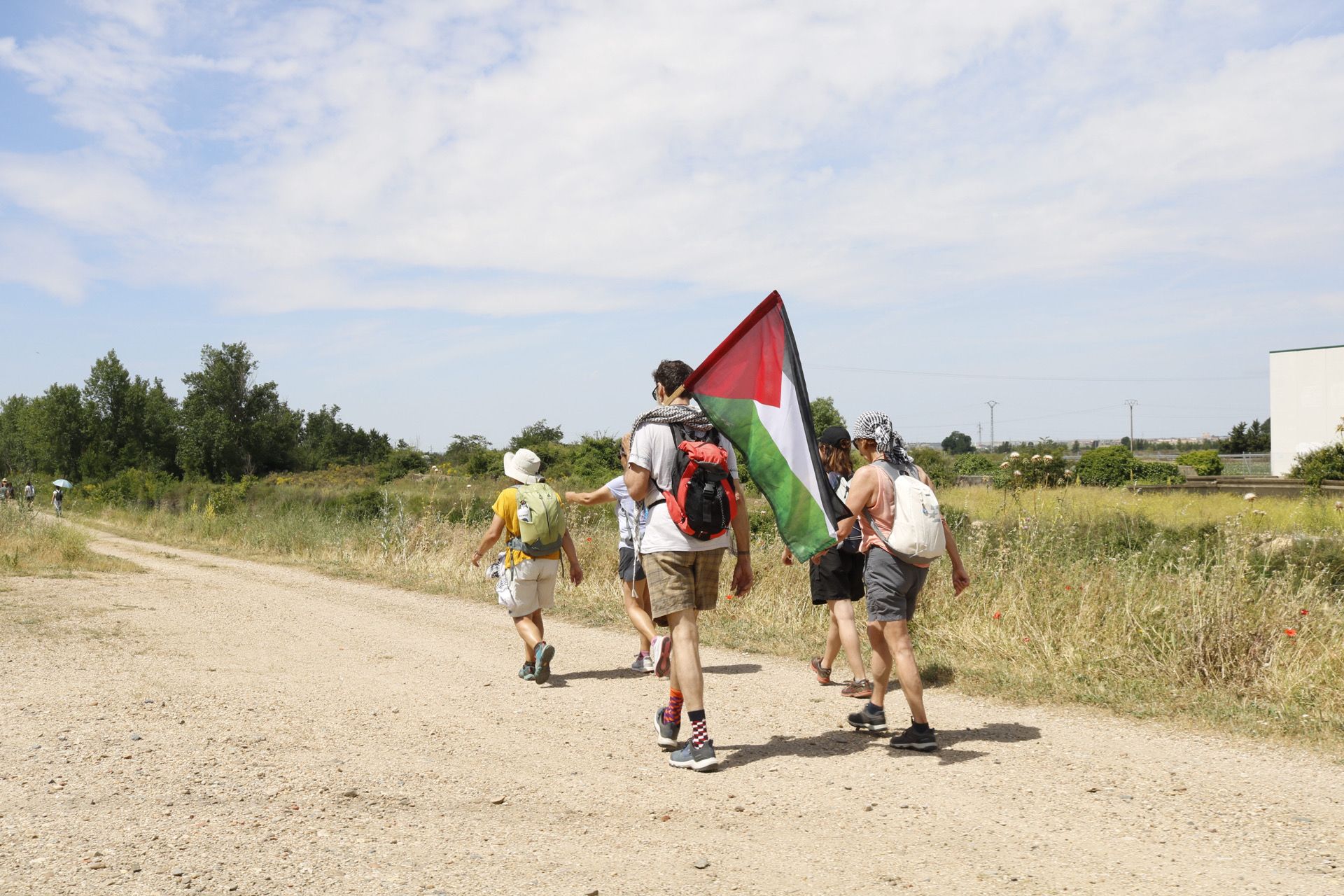 La marcha contra la masacre en Gaza, en imágenes