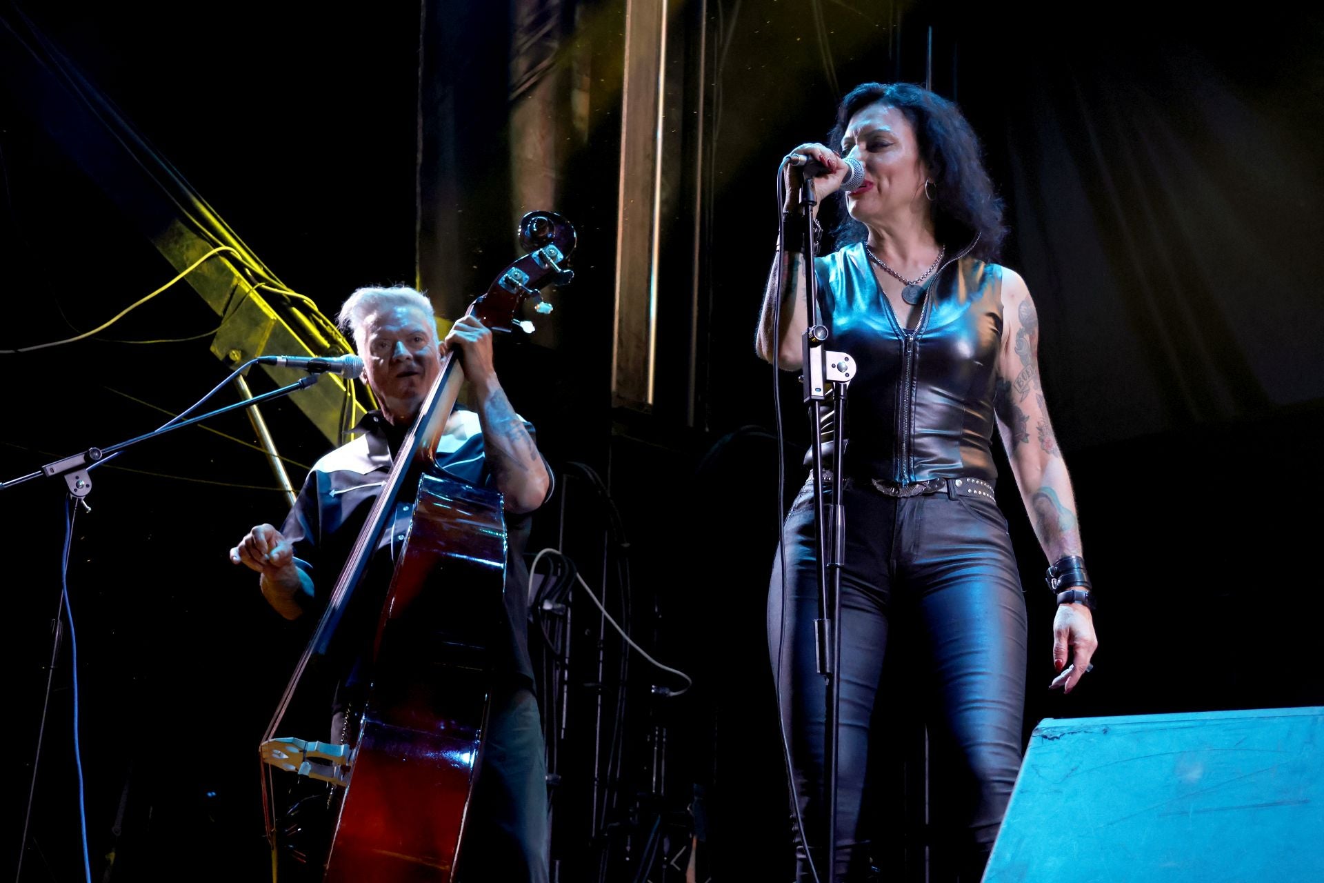 Las imágenes de los conciertos en el festival Mirarock de Santovenia