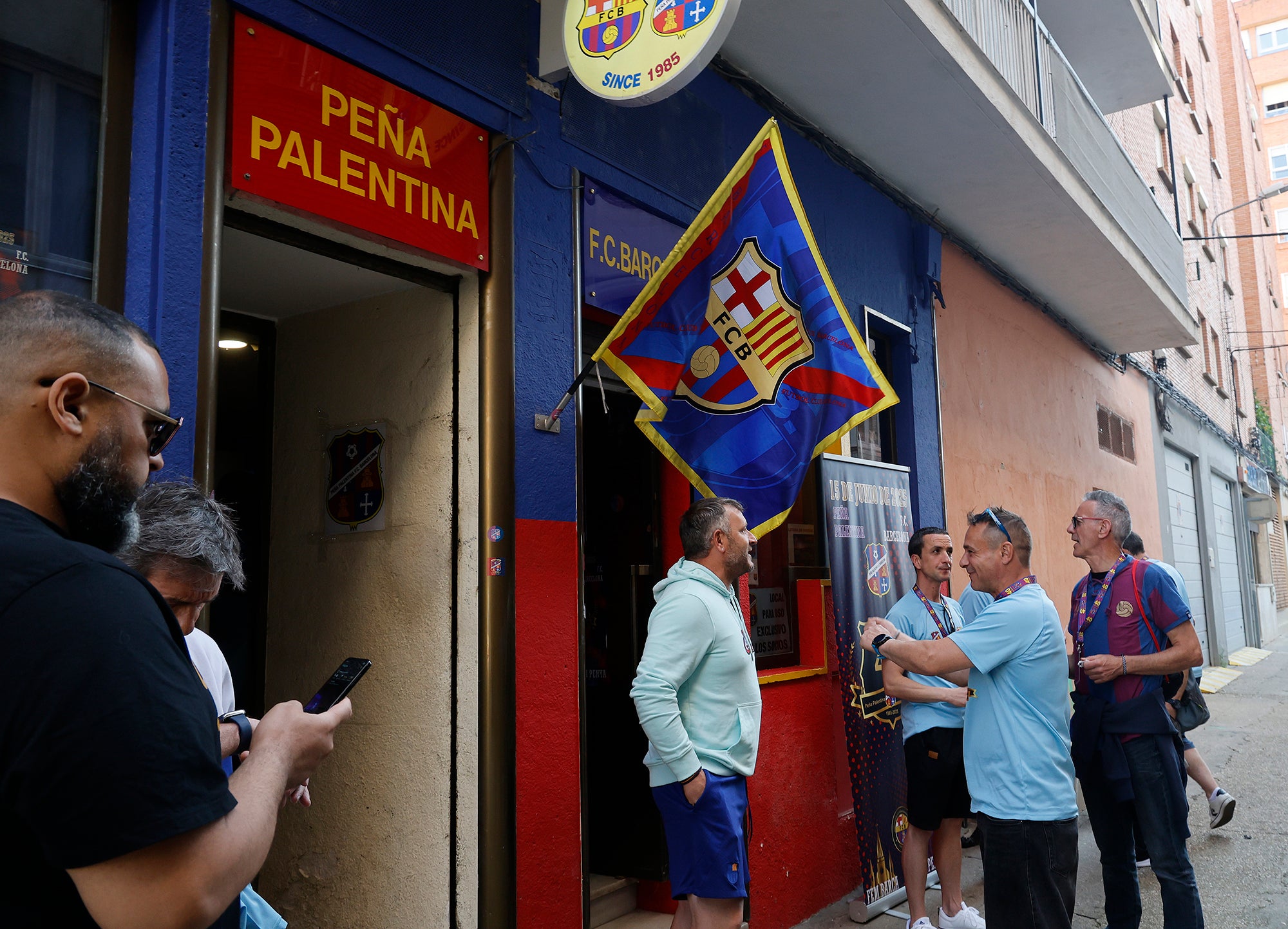 Cuarenta años de barcelonismo en Palencia