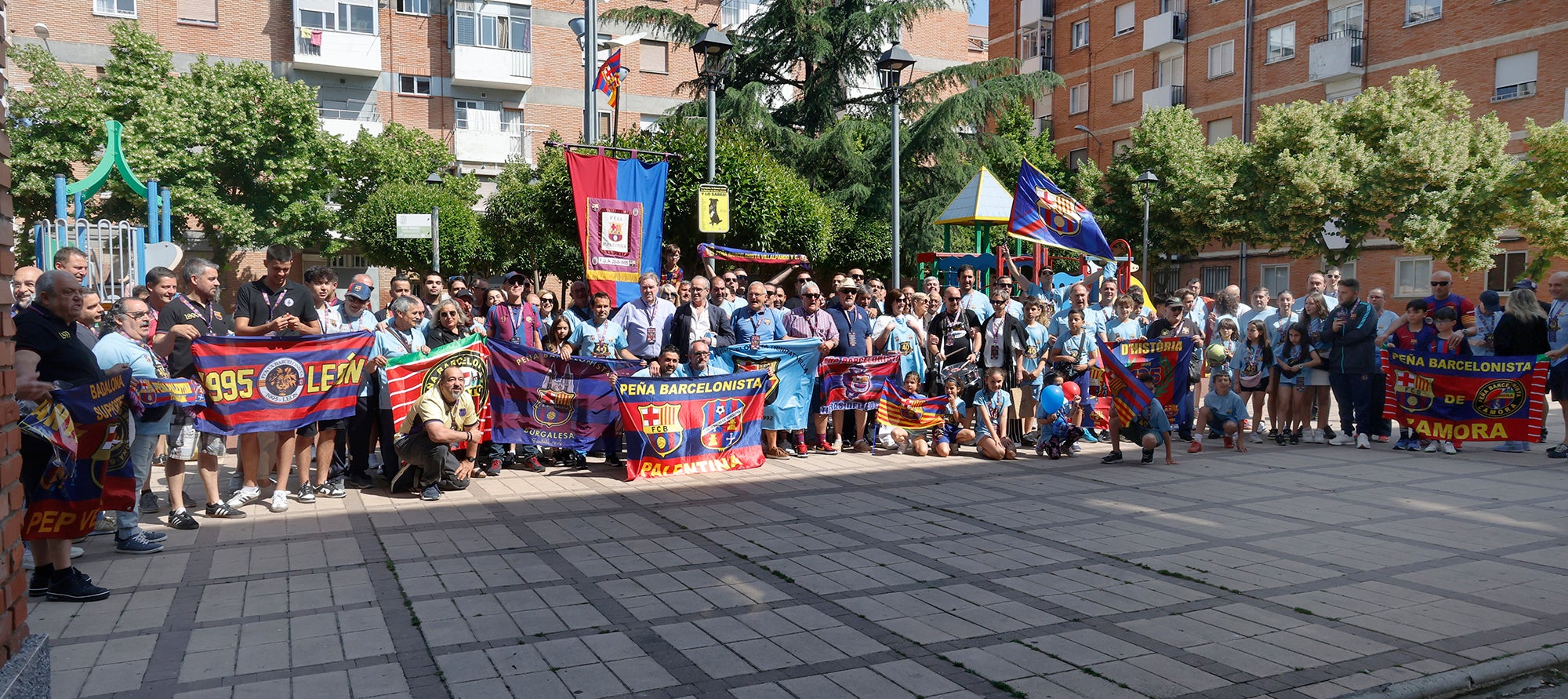 Cuarenta años de barcelonismo en Palencia