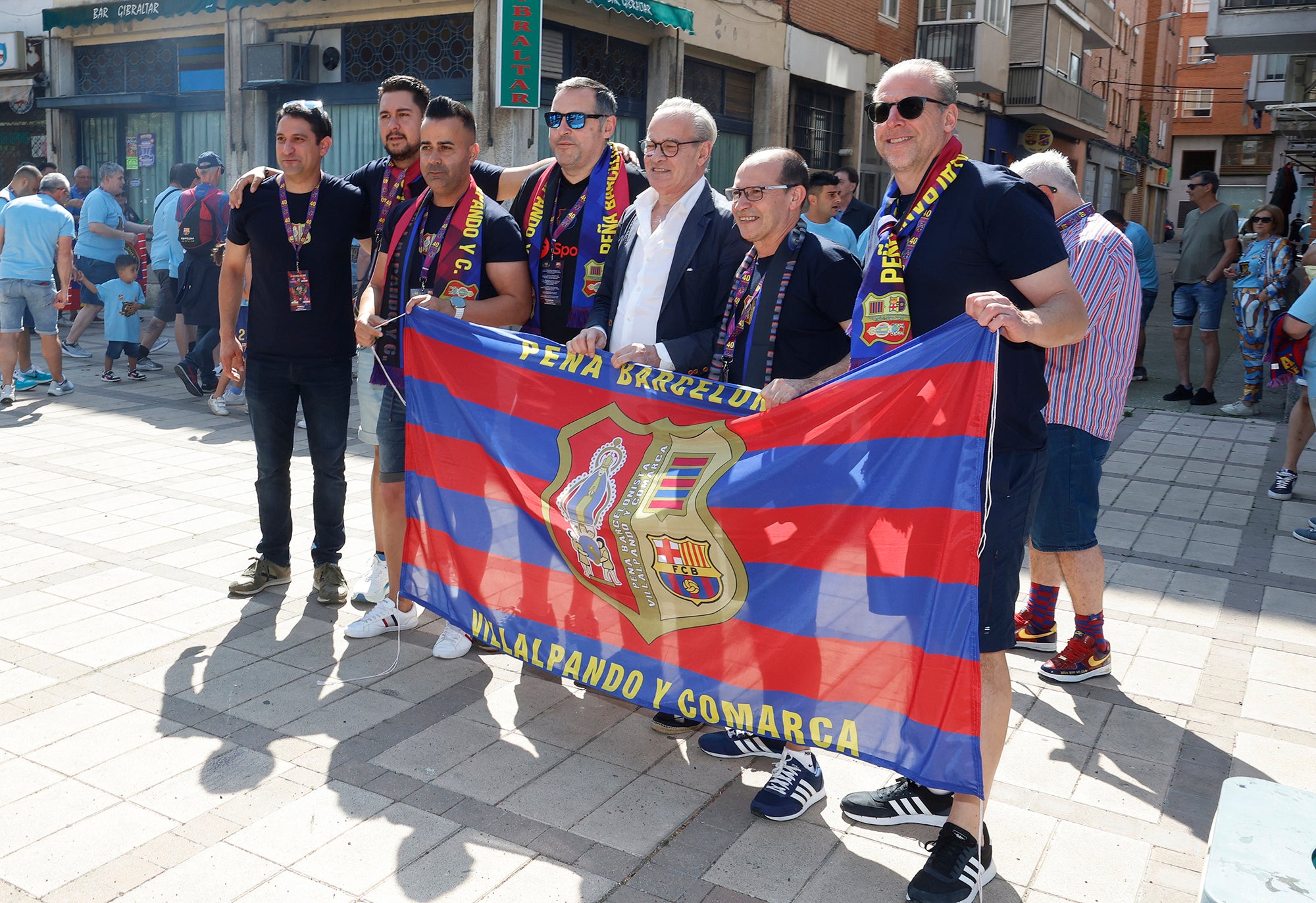 Cuarenta años de barcelonismo en Palencia